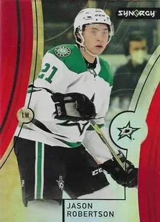2021-22 Upper Deck Synergy - Red #4 - Jason Robertson - Dallas Stars