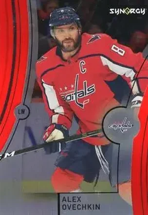 2021-22 Upper Deck Synergy - Red #8 - Alex Ovechkin - Washington Capitals