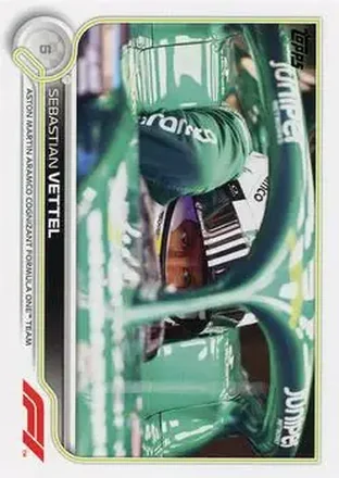 2022 Topps Formula 1 #11 - Sebastian Vettel - Aston Martin Aramco Cognizant F1 Team