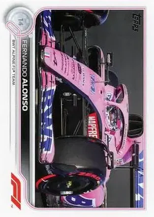 2022 Topps Formula 1 #15 - Fernando Alonso - BWT Alpine F1 Team