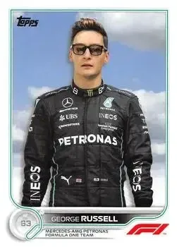 2022 Topps Formula 1 feature card