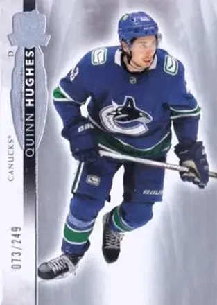 2021-22 Upper Deck The Cup #8 - Quinn Hughes - Vancouver Canucks