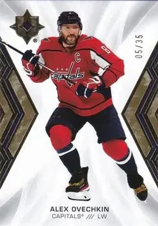 2021-22 Upper Deck Ultimate Collection - Gold #8 - Alex Ovechkin - Washington Capitals