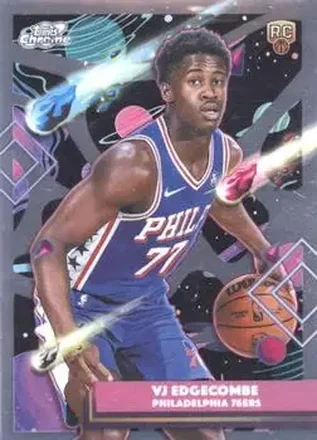 2025-26 Topps Chrome Cosmic #35 - VJ Edgecombe - Philadelphia 76ers