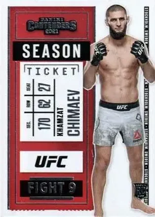2021 Panini Chronicles UFC #3 - Khamzat Chimaev