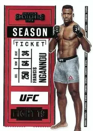 2021 Panini Chronicles UFC #4 - Francis Ngannou