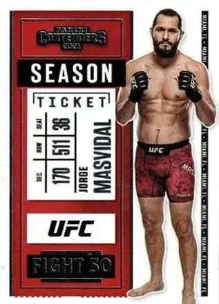 2021 Panini Chronicles UFC #8 - Jorge Masvidal