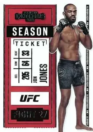 2021 Panini Chronicles UFC #9 - Jon Jones