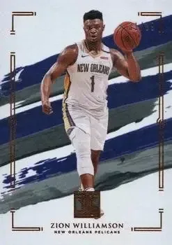 2020-21 Panini Impeccable #2 Zion Williamson
