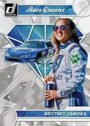 2023 Donruss #25 - Brittney Zamora - Brittney Zamora Racing