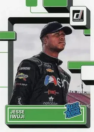 2023 Donruss #27 - Jesse Iwuji - Jesse Iwuji Motorsports