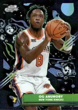 2025-26 Topps Chrome Cosmic #36 - OG Anunoby - New York Knicks