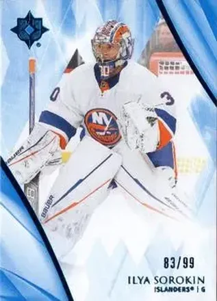 2023-24 Upper Deck Ultimate Collection - Blue #40 - Ilya Sorokin - New York Islanders