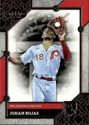 2024 Topps Tier One #100 - Johan Rojas - Philadelphia Phillies
