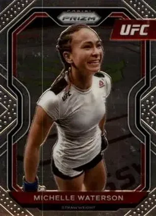 2021 Panini Prizm UFC #9 - Michelle Waterson