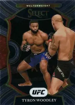 2021 Panini Select UFC #3 - Tyron Woodley