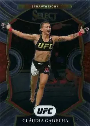 2021 Panini Select UFC #10 - Claudia Gadelha