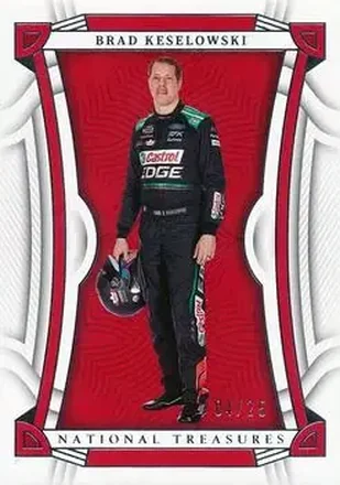 2023 Panini National Treasures #23 - Brad Keselowski - RFK Racing