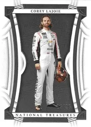 2023 Panini National Treasures #28 - Corey LaJoie - Spire Motorsports