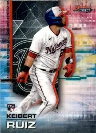 2021 Bowman's Best #11 - Keibert Ruiz - Washington Nationals