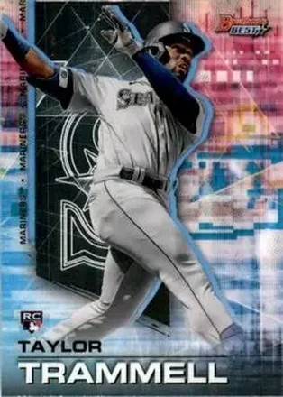 2021 Bowman's Best #12 - Taylor Trammell - Seattle Mariners