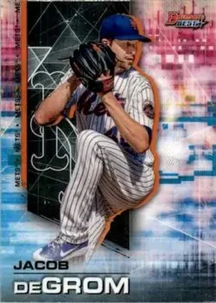 2021 Bowman's Best #16 - Jacob deGrom - New York Mets