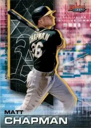 2021 Bowman's Best #17 - Matt Chapman - Oakland Athletics