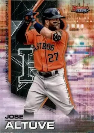 2021 Bowman's Best #18 - Jose Altuve - Houston Astros