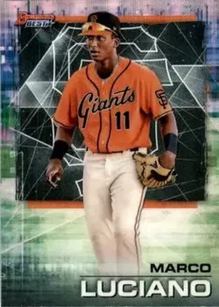 2021 Bowman's Best #20 - Marco Luciano - San Francisco Giants