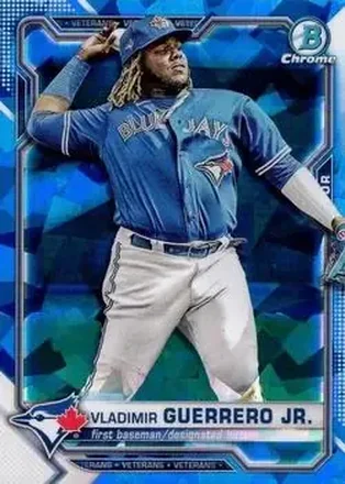 2021 Bowman Chrome Sapphire Edition #10 - Vladimir Guerrero Jr. - Toronto Blue Jays