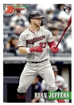 2021 Bowman Heritage #12 - Ryan Jeffers - Minnesota Twins