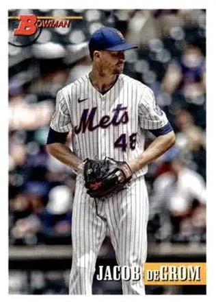2021 Bowman Heritage #14 - Jacob deGrom - New York Mets