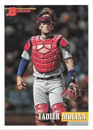 2021 Bowman Heritage #16 - Yadier Molina - St. Louis Cardinals