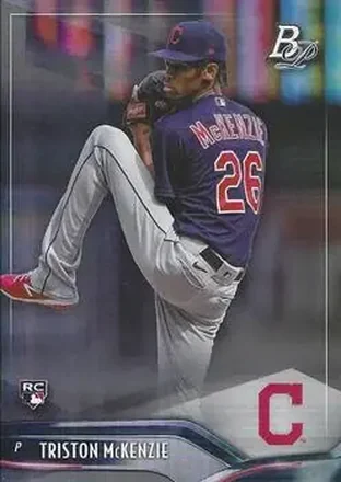 2021 Bowman Platinum #11 - Triston McKenzie - Cleveland Indians