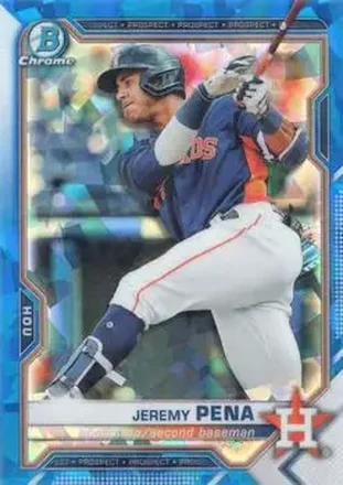 2021 Bowman Sapphire Edition #BCP-11 - Jeremy Peña - Houston Astros