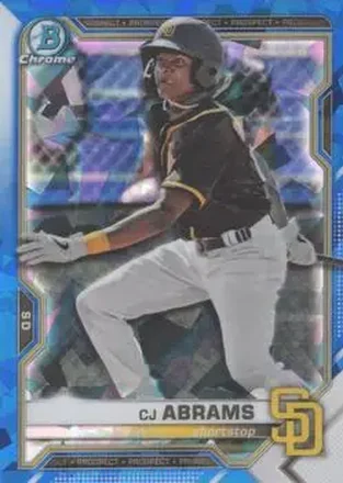2021 Bowman Sapphire Edition #BCP-14 - CJ Abrams - San Diego Padres