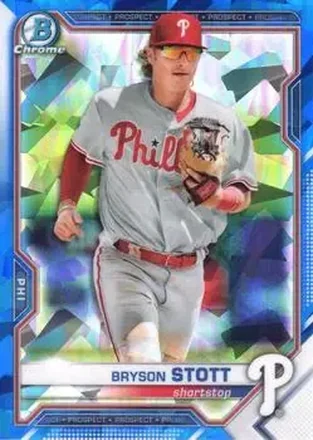 2021 Bowman Sapphire Edition #BCP-17 - Bryson Stott - Philadelphia Phillies