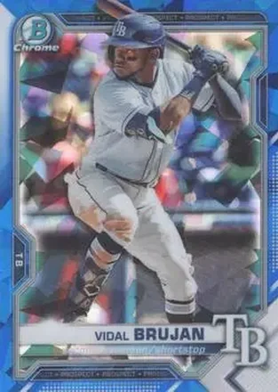 2021 Bowman Sapphire Edition #BCP-19 - Vidal Bruján - Tampa Bay Rays