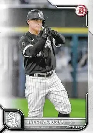 2022 Bowman #22 - Andrew Vaughn - Chicago White Sox