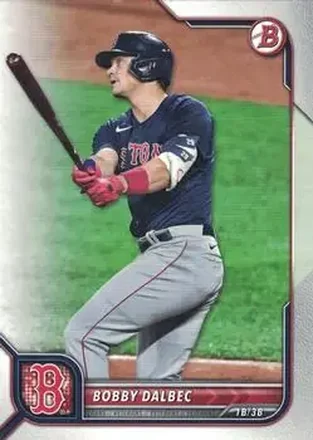 2022 Bowman #29 - Bobby Dalbec - Boston Red Sox