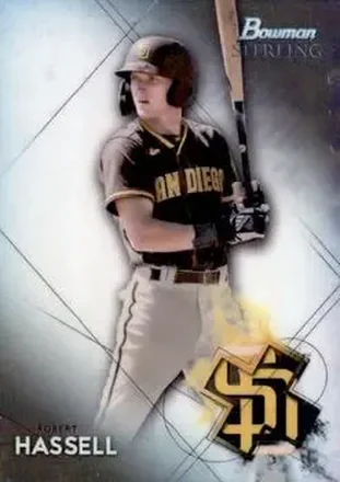 2021 Bowman Sterling #BSP-12 - Robert Hassell III - San Diego Padres
