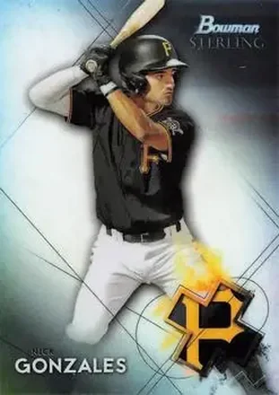 2021 Bowman Sterling #BSP-16 - Nick Gonzales - Pittsburgh Pirates