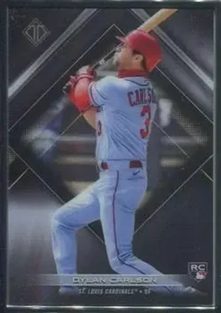 2021 Bowman Transcendent Collection #13 - Dylan Carlson - St. Louis Cardinals
