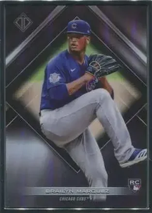 2021 Bowman Transcendent Collection #17 - Brailyn Marquez - Chicago Cubs