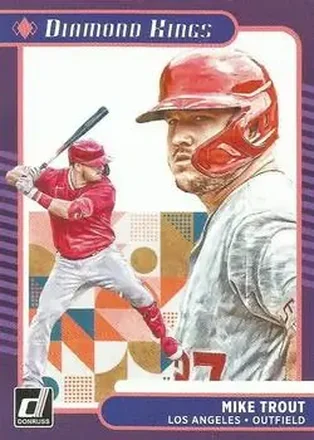 2021 Donruss #14 - Mike Trout - Los Angeles Angels
