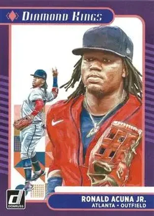 2021 Donruss #16 - Ronald Acuña Jr. - Atlanta Braves