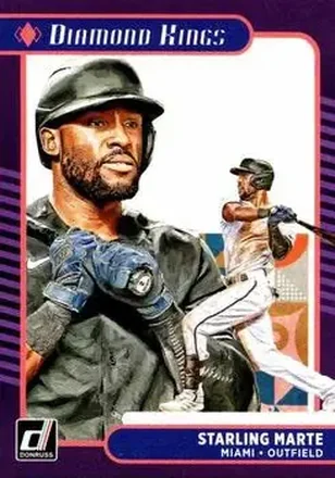 2021 Donruss #17 - Starling Marte - Miami Marlins
