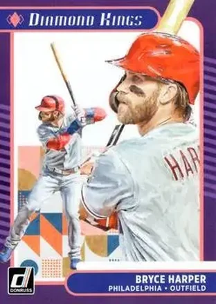 2021 Donruss #18 - Bryce Harper - Philadelphia Phillies