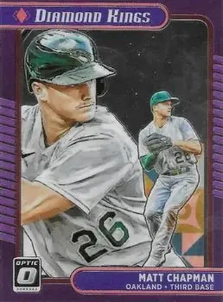 2021 Donruss Optic #11 - Matt Chapman - Oakland Athletics