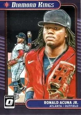 2021 Donruss Optic #16 - Ronald Acuña Jr. - Atlanta Braves